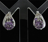 Компект из коллекции "Spring" с аметистами Серебро 925