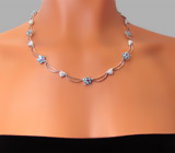 Комплект из коллекции "Spring" с топазами и гранатами Серебро 925