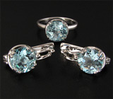 Комплект из коллекции "Spring" с топазами Серебро 925