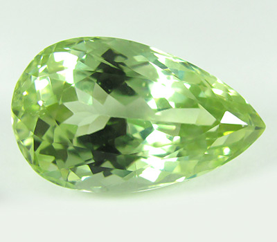 Зеленый кунцит - сподумен (гидденит) 17,99 карат