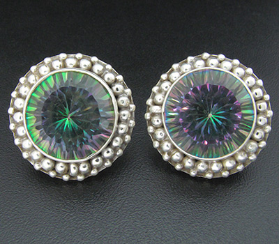 Серьги с мистическими топазами