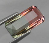 Полихромный турмалин 4,8 карат 