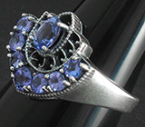 Великолепный комплект с танзанитами Серебро 925