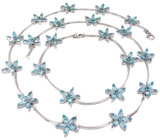 Комплект из коллекции "Spring" с топазами Серебро 925