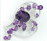 Великолепная подвеска с аметистами от D&J Magic Jewelry