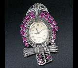 Кулон-часы "Хранитель Времени" Серебро 925