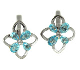 Комплект из коллекции "Spring" с топазами Серебро 925