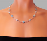 Комплект из коллекции "Spring" с топазами и перидотами Серебро 925