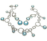 Комплет из коллекции "Spring" с топазами Серебро 925