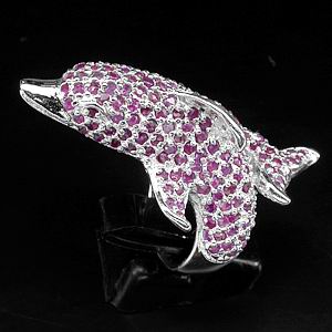 Кольцо-скульптура "Сказочный Дельфин"