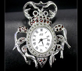 Часы "Скарабей" Серебро 925