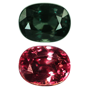 Гранат с александритовым эффектом 0,99 карат