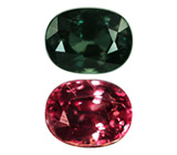 Гранат с александритовым эффектом 0,99 карат 