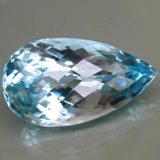 Голубой топаз 30,27 карат