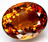 Чистейший империал топаз 57,71 карат 