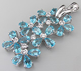 Кулон из коллекции «Sunshine» с топазами Серебро 925