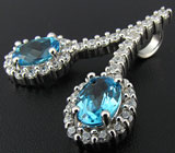 Кулон из коллекции «Sunshine» с топазами Серебро 925