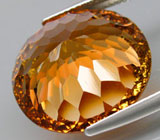 Империал топаз эффектной огранки 29,29 карат 