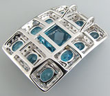 Кулон из коллекции «Sunshine» с топазами Серебро 925