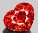 Крупный спессартин гранат 6,18 карат 