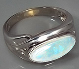 Кольцо с solid опалом Серебро 925