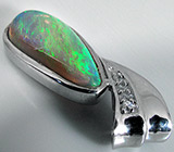 Кулон с solid опалом Серебро 925