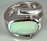 Кольцо с solid опалом Серебро 925