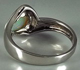Кольцо с solid опалом Серебро 925