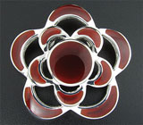 Кулон из коллекции «Ocean Dreams» с корнелианом Серебро 925