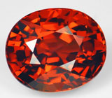 Роскошный спессартин гранат 5,39 карат 