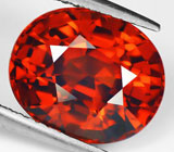 Роскошный спессартин гранат 5,39 карат 