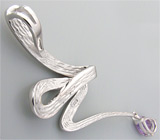 Кулон  из коллекции «Blues» с аметистом Серебро 925