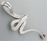 Кулон из коллекции «Blues» с гранатом Серебро 925