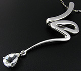 Кулон из коллекции «Blues» с бесцветным топазом Серебро 925