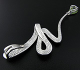 Кулон из коллекции «Blues» с перидотом Серебро 925