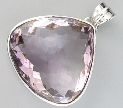 Кулон из коллекции «Geometry» с аметистом