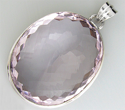 Кулон из коллекции «Geometry»  с аметистом