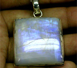 Крупный кулон с лунным камнем Серебро 925