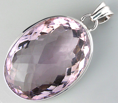 Кулон из коллекции «Geometry» с аметистом