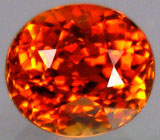 Яркий спессартин гранат 1,07 карат 