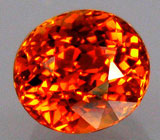 Яркий спессартин гранат 1,07 карат 