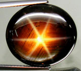 Звездчатый сапфир 25,39 карат 