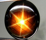 Звездчатый сапфир 25,39 карат 