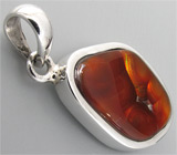 Кулон с мексиканским огненным агатом Серебро 925