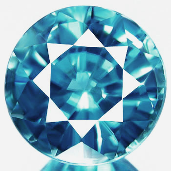 Голубой циркон 2,7 карат