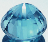 Голубой циркон 2,7 карат 