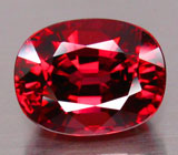 Великолепный красный циркон 8,18 карат 