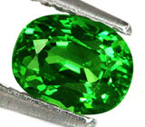 Яркий цаворит гранат 1,13 карат 
