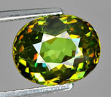 Демантоид гранат высокой чистоты 2,49 карат 