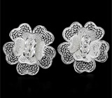 Серьги из коллекции «Elegance» Серебро 925